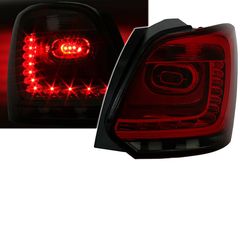 Πισινά Φανάρια Set Για Vw Polo 6R 09-14 Led GTI Look Κόκκινο/Φιμέ Eagle Eyes