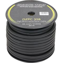 Ground Zero GZPC 35B Καλώδιο Γείωσης-Ρεύματος 2AWG (Κουλούρα 30m.)