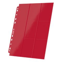 Ultimate Guard 18-Pocket Pages Side-Loading Red (10)-thumb-2