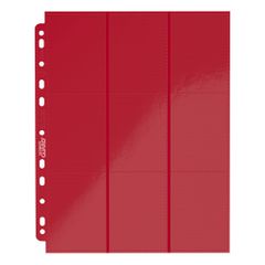 Ultimate Guard 18-Pocket Pages Side-Loading Red (10)-thumb-4