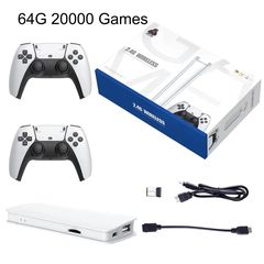 Κονσόλα παιχνιδιών M15 Game Stick 4K Retro: 64G με +20,000 Games and Wireless Controllers