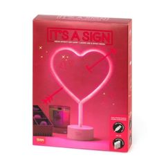 Λάμπα Καρδιά Legami LED It's a Sign Neon Effect 903