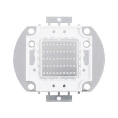 GloboStar® 73774 Υψηλής Ισχύος LED COB BRIDGELUX 50W 2500lm DC 28-32V - Μ5.6 x Π5.2 x Υ0.6cm - Μπλε - 2 Χρόνια Εγγύηση