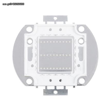 GloboStar® 73773 Υψηλής Ισχύος LED COB BRIDGELUX 30W 1500lm DC 28-32V - Μ5.5 x Π5.2 x Υ0.4cm - Μπλε - 2 Χρόνια Εγγύηση