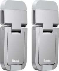 Baseus Slim Laptop Kickstand 2 Pcs (Silver) - (LUZC000012)