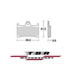 ΜΕΤΑΛΛΙΚΑ ΤΑΚΑΚΙΑ SINTER METAL PADS TBR786