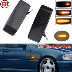 Carro Led φλας φτερού για Mercedes W124 / W201 / W202 / SMART /  Φιμέ με τρεχούμενο φλας 2 Τεμάχια / CA-012089