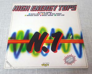 Various – High Energy Tops LP Greece 1984'