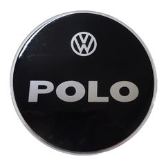 VW POLO 3D/5D 2009-2014 ΑΥΤΟΚΟΛΛΗΤΟ ΤΑΠΑΣ ΡΕΖΕΡΒΟΥΑΡ 15,5 cm ΜΑΥΡΟ/ΧΡΩΜΙΟ ΜΕ ΕΠΙΚΑΛΥΨΗ ΕΠΟΞΕΙΔΙΚΗΣ ΡΥΤΙΝΗΣ (ΥΓΡΟ ΓΥΑΛΙ) - 1 ΤΕΜ.