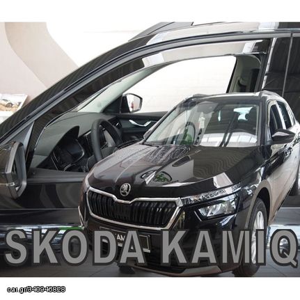 SKODA KAMIQ 5D 2019+ ΖΕΥΓΑΡΙ ΑΝΕΜΟΘΡΑΥΣΤΕΣ ΑΠΟ ΕΥΚΑΜΠΤΟ ΦΙΜΕ ΠΛΑΣΤΙΚΟ HEKO - 2 ΤΕΜ.