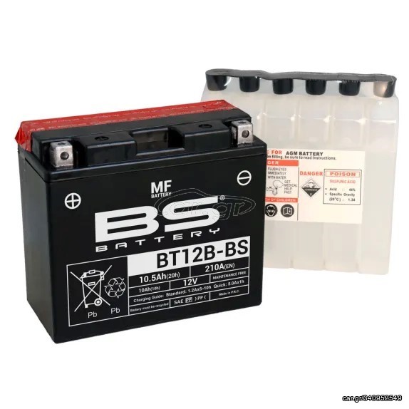 ΜΠΑΤΑΡΙA BS BATTERY BT12B-BS.