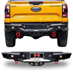 Ford Ranger T9 2023+ Σιδερένιος Οπίσθιος Προφυλακτήρας Τύπου Hamer (Nova Series)