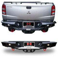 Mitsubishi L200 2015-2019 Σιδερένιος Οπίσθιος Προφυλακτήρας Τύπου Hamer (Nova Series)