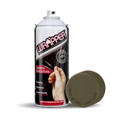 ΠΡΟΣΤΑΤΕΥΤΙΚΟ ΦΙΛΜ ΣΕ ΣΠΡΕΙ WRAPPER CAMOUFLAGE COLOUR KAKI OLIVE 400 ml (ΠΡΑΣΙΝΟ ΛΑΔΙ)