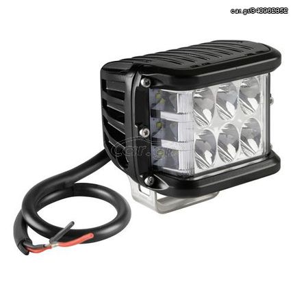 ΠΡΟΒΟΛΕΑΣ ΕΡΓΑΣΙΑΣ ΤΕΤΡΑΓΩΝΟΣ WL-24 12LED 36W 3000lm 9-32V (52x62x47mm) ΦΩΣ ΔΙΑΘΛΑΣΗΣ 3 ΟΨΕΩΝ -1ΤΕΜ.