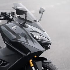 CARBON ΑΥΤΟΚΟΛΛΗΤΑ ΦΑΙΡΙΝΓΚ BCD DESIGN YAMAHA T-MAX 560 2020-2025