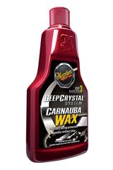 MEGUIARS DEEP CRYSTAL CARNAUBA WAX 473ML ΥΓΡΟ ΚΕΡΙ ΜΕ ΒΑΣΗ ΚΑΡΝΑΟΥΜΠΑ ΒΗΜΑ 3