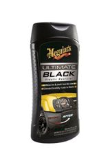 MEGUIARS ULTIMATE BLACK PLASTIC RESΤORER ΚΡΕΜΑ ΕΠΑΝΑΦΟΡΑΣ ΕΞΩ ΠΛΑΣΤΙΚΩΝ 355ML  Ανανεώνει όλα τα εξωτερικά πλαστικά, βινύλια και λάστιχα (προφυλακτήρες, καλούπια, χερούλια πόρτας, περίβλημα καθρέπτη, α