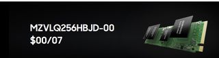 SAMSUNG MZALQ256HBJD