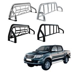 Toyota Hilux (Vigo) 2005-2015 Ανοξείδωτο Roll Bar (Double)