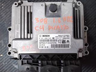 PEUGEOT 308,CITROEN C4 ΕΓΚΕΦΑΛΟΣ BOSCH 0 281 030 548,9808016480,EDC17C10