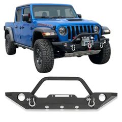 Jeep Gladiator (JT) 2019+ Εμπρόσθιος Προφυλακτήρας (Barricade Trail Force HD)