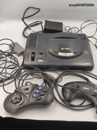 SEGA MEGADRIVE + 3 GAMES + 4 ΧΕΙΡΙΣΤΗΡΙΑ -thumb-3