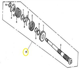 Αξονας Μανιβέλας Κομπλέ Daytona Nova.125i E5 EG001-57-K