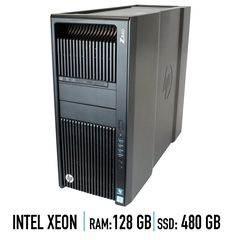 HP Z840 - Μεταχειρισμένο pc - Core xeon E5 - 128gb ram - 480gb ssd