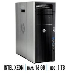 HP Z620 - Μεταχειρισμένο pc - Core xeon E5 - 16gb ram - 1tb hdd