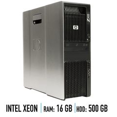 HP Z600 - Μεταχειρισμένο pc - Core xeon E5506 - 16gb ram - 500gb hdd