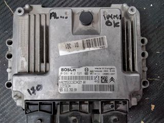 PEUGEOT 206 ΕΓΚΕΦΑΛΟΣ BOSCH 0 281 012 525,9661376380,EDC16C34 ΕΤΟΙΜΟΣ ΠΡΟΓΡΑΜΜΑΤΙΣΜΕΝΟΣ 