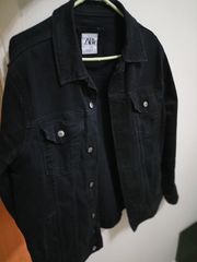 Μαύρο jean jacket medium