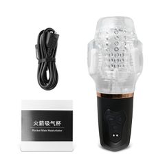 10-Speed Vibrating Masturbator with Sucking Function for men-thumb-8