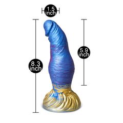 Alien Dildo with Suction Cup 15 x 3.9 cm-thumb-6