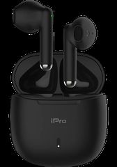iPro TW100 Bluetooth Handsfree Ακουστικά με Θήκη Φόρτισης Μαύρο