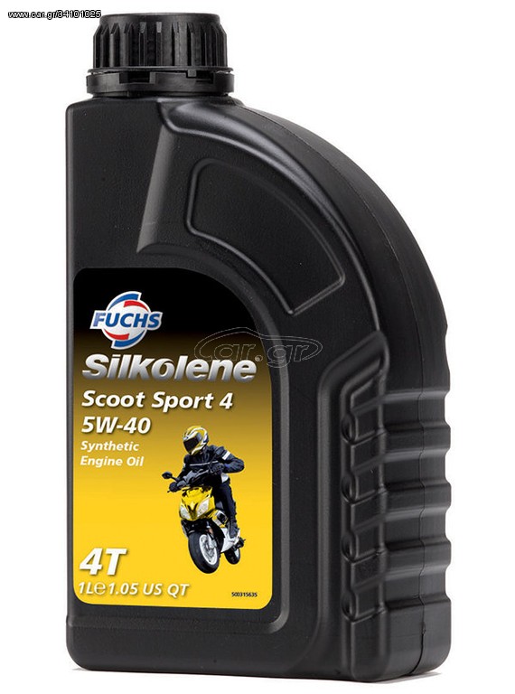 ΛΑΔΙ Silkolene Scoot Sport 4 5W-40 SYNTHETIC ESTER BASED 1L
