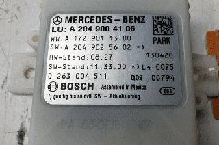 ➤ Μονάδα παρκαρίσματος PDC 2049004106 για Mercedes C-Klasse 2013 2,143 cc