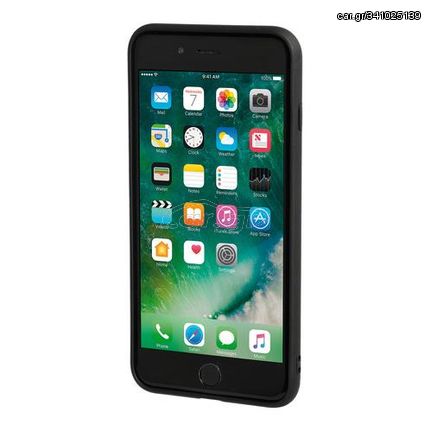 APPLE iPHONE 7 PLUS ΚΑΙ 8 PLUS ΘΗΚΗ ΚΙΝΗΤΟΥ DUO POCKET ΜΑΥΡΟ-ΚΟΚΚΙΝΟ ΜΑΓΝΗΤΙΚΗ SILVER LINE