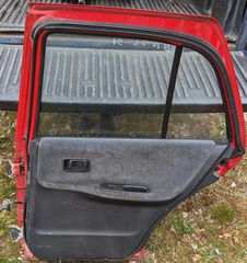 ΠΟΡΤΑ ΠΙΣΩ ΔΕΞΙΑ NISSAN SUNNY N14 1991-1995 SEDAN ΚΟΚΚΙΝΗ-thumb-6