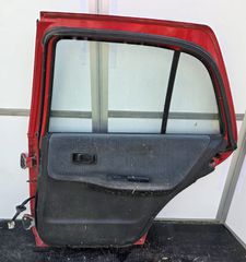 ΠΟΡΤΑ ΠΙΣΩ ΔΕΞΙΑ NISSAN SUNNY N14 1991-1995 SEDAN ΚΟΚΚΙΝΗ-thumb-1