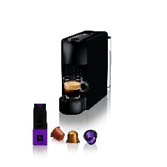 NESPRESSO Essenza Mini Καφετιέρα για Κάψουλες Nespresso Πίεσης 19bar, Μαύρη