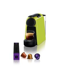 NESPRESSO Essenza Mini Green Καφετιέρα για Κάψουλες Nespresso Πίεσης 19bar, Lime