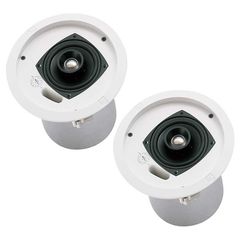 ELECTRO VOICE EVID C4.2 Two-Way Coaxial Ceiling Speakers System 4" (Pair) - ELECTRO VOICE