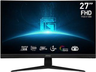 MSI Monitor Gaming G27C4 E3, Curved Va FHD, 27'', 16:9, 250CD/M2, 100.000.000:1, 1MS, 180Hz, 1920x1080, 2xHDMI/Display PORT/Headphone OUT, BLACK, 3YW. - (4711377131889)