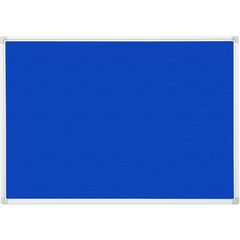 Πίνακας Τσόχας Μπλε 90x120cm Αλουμινένια Κορνίζα FB912-B