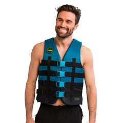 JOBE 4 BUCKLE LIFE VEST TEAL