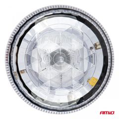 Μαγνητικός Φάρος Led Diamont Με Λευκό Καπάκι και Πορτοκαλί Led 1224V-thumb-3