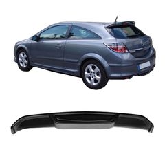 Carro Diffuser Πίσω Προφυλακτήρα Για Opel Astra H 04-09 3D Από Abs Πλαστικό 1 Τεμάχιο / MD-012139