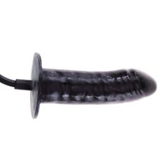 Inflatable vibrating anal plug dildo Bigger Joy-thumb-2